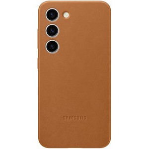 Samsung Leather Cover Galaxy S23 Camel 
