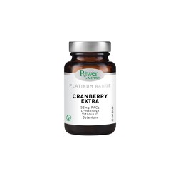 Power Health Platinum Range Cranberry Extra Συμπλήρωμα Διατροφής Με Cranberry 30 κάψουλες
