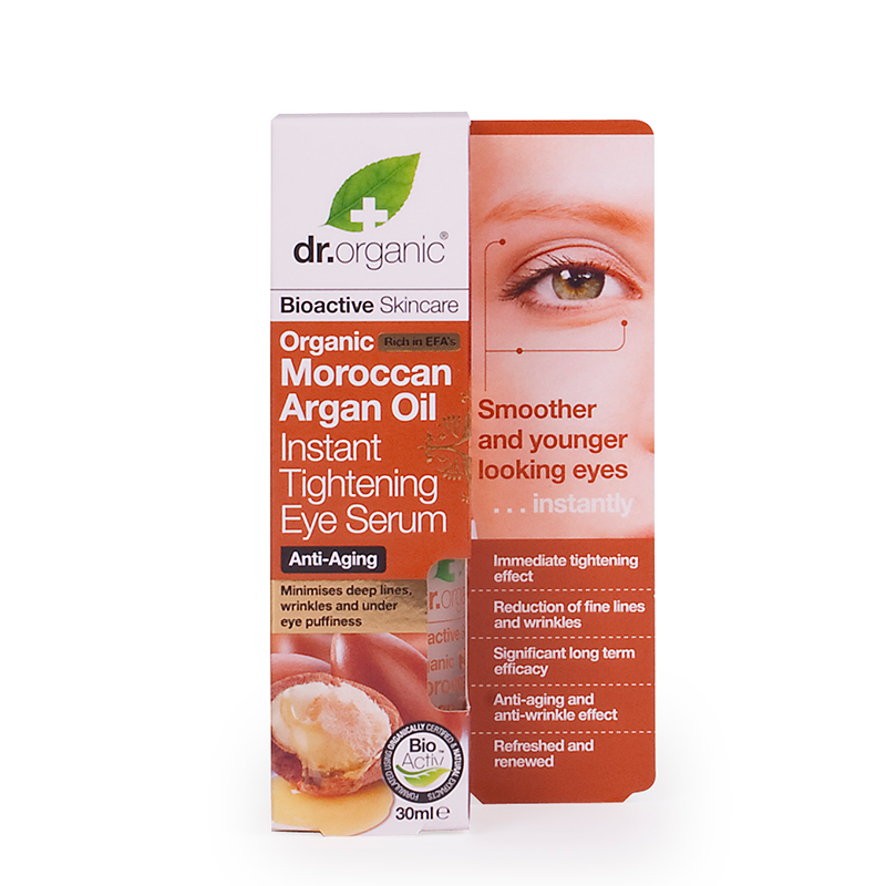 Organic Moroccan Argan Oil Instant Tightening Eye Serum 