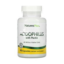 Natures Plus Acidophilus - Προβιοτικά, 90 veg. caps 