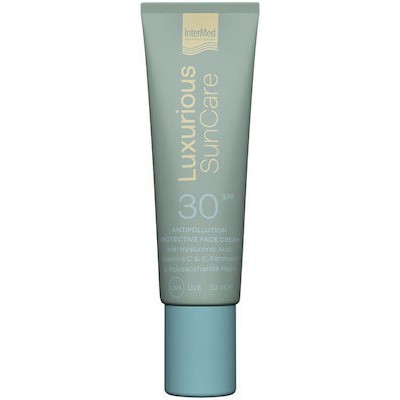LUXURIOUS Suncare SPF30 Anti-Pollution Face Cream Αντηλιακή - Αντιγηραντική Κρέμα Προσώπου 50ml
