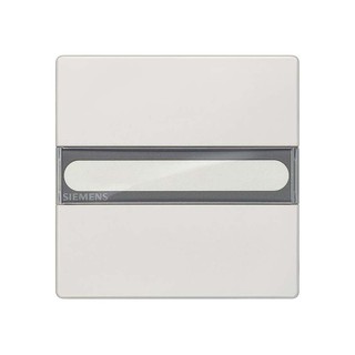 Delta Switch Plate with Label Titanium White 5TG71