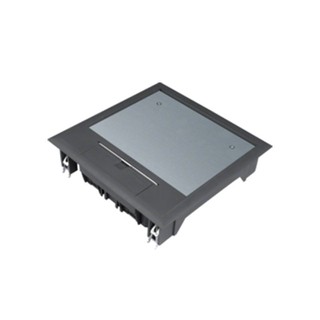 Underfloor Box 12 Modules 200X200mm Black VQ060590