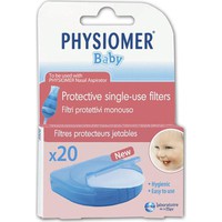 Physiomer Protective Single Use Filters 20τμχ - Αν