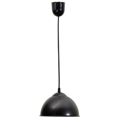 Pendant Light 1xE27 Bell D20 BAluminum Black