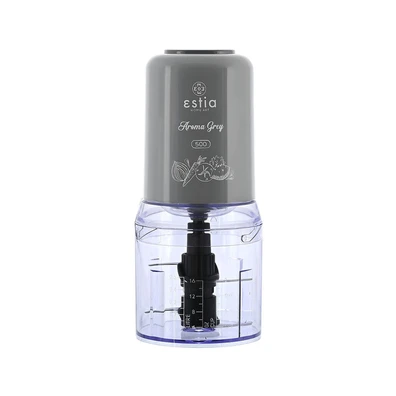 Estia Πολυκοπτης Aroma Grey 400w με Πλαστικο Μπολ 