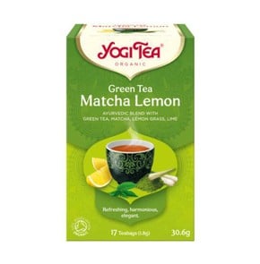 Yogi Tea Green Matcha Lemon-Τσάι για Τόνωση του Αν