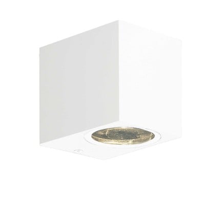 Wall Light Square H:80 Tilos Gu10 35W Ip54 White