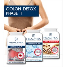 Healthia Colon Detox Phase1 PROMO PACK Natura Lax 