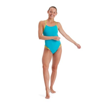 Speedo Women's Neon Freestyler Swimsuit (11714-G62