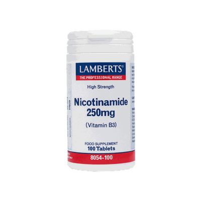 Lamberts Nicotinamide 250mg 100Tabs