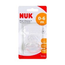 NUK First Choice+ Plus Θηλή Σιλικόνης M (0-6m), 1τμχ. (10.709.258)