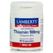 Lamberts THIAMIN 100mg (Vit B1), 90caps (8042-90)