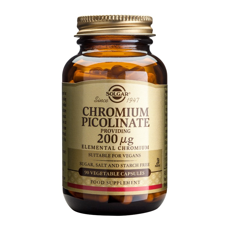 Chromium Picolinate 200μg veg.caps