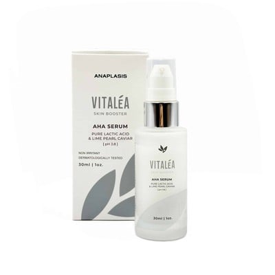 Anaplasis Vitalea AHA Αντιγηραντικό Booster Προσώπ