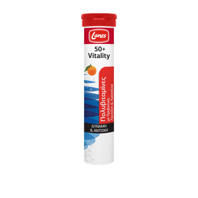 Lanes Πολυβιταμίνες 50+ Vitality 20eff.tabs