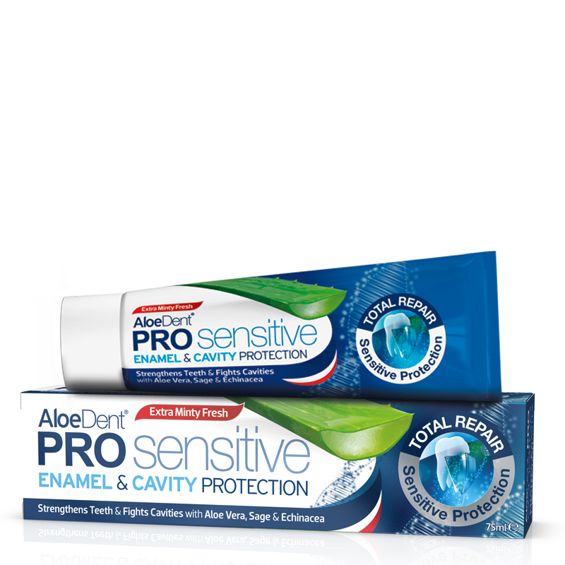 AloeDent® Pro sensitive Enamel & Cavity Protection 75ml