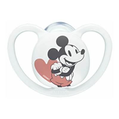 Nuk Space Orthodontic Pacifier Silicone Mickey Whi