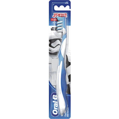 ORAL B Junior Soft Παιδική Μαλακή Οδοντόβουρτσα Για Παιδιά 6+ Ετών Με Σχέδιο Star Wars