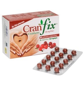 Unipharma Cranfix Cranberry Συμπλήρωμα Διατροφής Κ