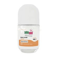 Sebamed Deo Roll-On Balsam Sensitive - Αποσμητικό για Ευαίσθητες Επιδερμίδες, 50ml