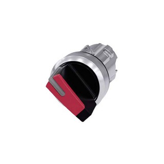 Light Switch Head 0-I Red Metallic 3SU1052-2BF20-0