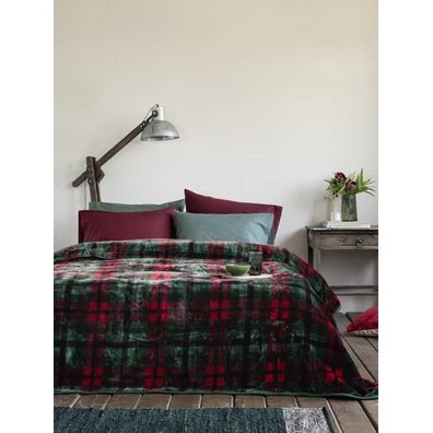 Κουβέρτα Βελουτέ Μονή 160x220 - Oliver Nima Home 1