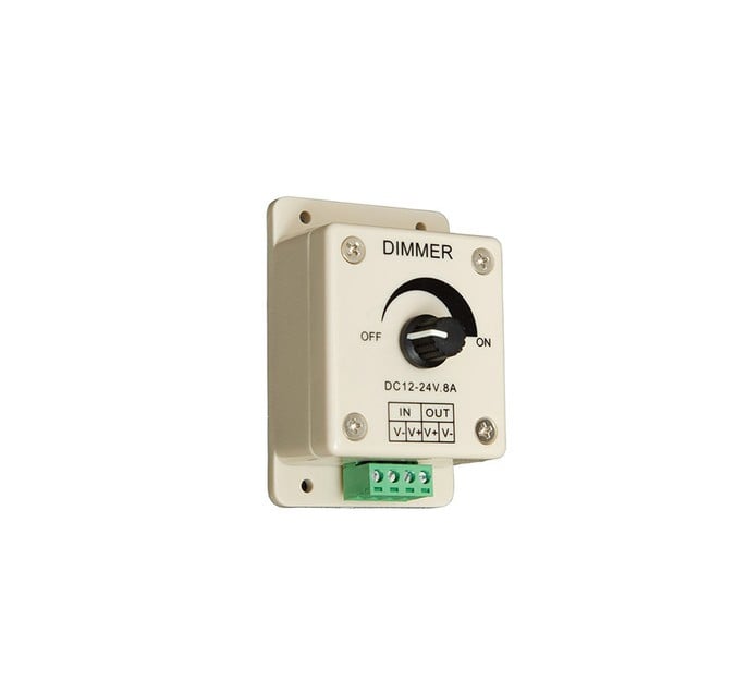 LEDLUX Led Dimmer Con Segnale 0-10V o Con Potenziometro 12V 24V 8A Per -  A2Z WORLD SRL - A2Z WORLD SRL