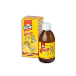 Kaiser Syrup Classic Αρωματικό Σιρόπι Για Τον Ερεθισμένο Λαιμό & Το Βήχα Με Μέλι Μάραθο Θυμάρι Γλυκάνισο Ευκάλυπτο & Βιταμίνη C 200ml