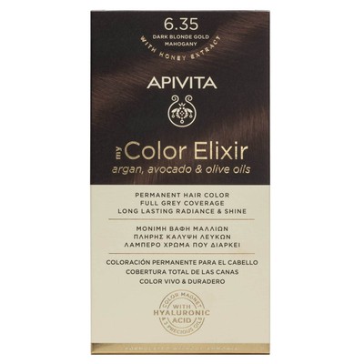 APIVITA My Color Elixir N6,35 Ξανθό Σκούρο Μελί Μα
