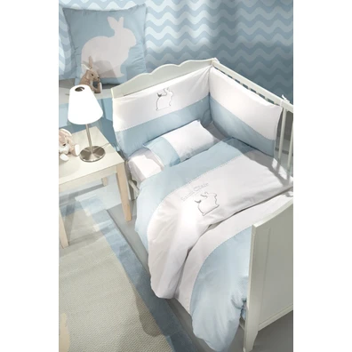 Σετ 5τμχ Βρεφική Προίκα Lapin Blue Saint Clair  10