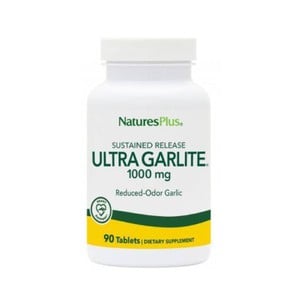 Nature's Plus Ultra Garlite 1000mg, 90 Herbal Caps