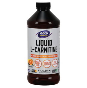 Now Foods L-Carnitine Liquid Citrus Flavor 1000 mg