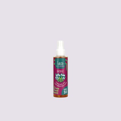 Aloe Colors Into The Sun Body Tanning Oil SPF10 15