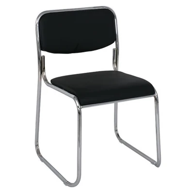 Desk Armchair/White PU