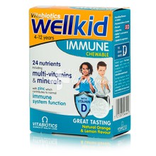 Vitabiotics Wellkid Immune - Ανοσοποιητικό, 30 chew. tabs