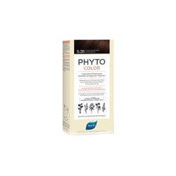 Phyto Color 5.35 Chocolate Light Brown Μόνιμη Βαφή Καστανό Ανοιχτό Σοκολατί 1 τεμάχιο