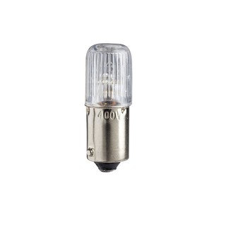 Neon Bulb Harmony XB4 BA9s Clear 2.6W 120V AC DL1C
