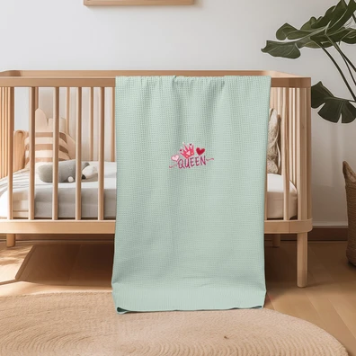 ΚΟΥΒΕΡΤΑ ΠΙΚΕ ΑΓΚΑΛΙΑΣ 80X110 ADAM HOME QUEEN GREE
