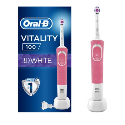 Oral-B Vitality 100 3D White Επαναφορτιζόμενη Ηλεκ