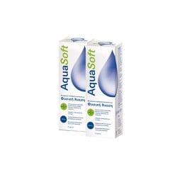 Amvis Aqua Soft Promo (1+1) Υγρό Διάλυμα Καθαρισμού Φακών Επαφής 2x360ml 