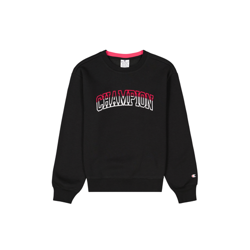 Champion Women Crewneck Sweatshirt (116745)-BLACK