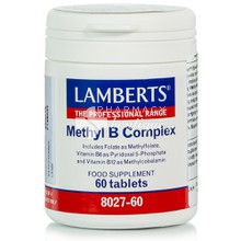 Lamberts Methyl B Complex - Κόπωση / Υγεία Δέρματος, 60tabs