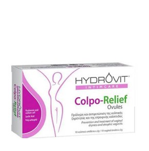 Hydrovit Intimcare Colpo-Relief Ovules-Κολπικά Υπό