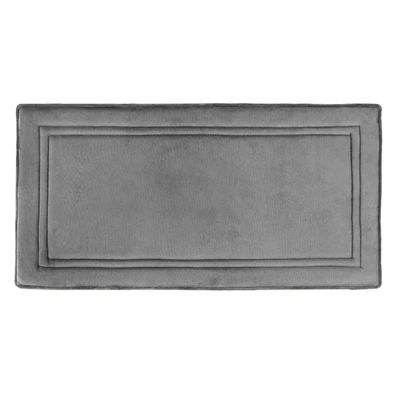 Σετ 2τμχ Χαλί Softy Charcoal guy Laroche  100% Pol