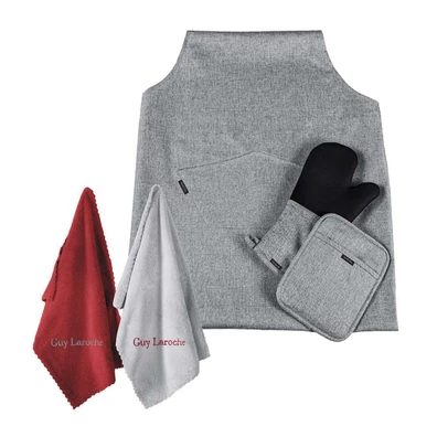 Σετ 5τμχ Κουζίνας Cook set Silver guy Laroche  100