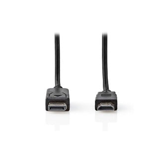 Nedis Displayport Cable Male to HDMI Male 2m CCGT3
