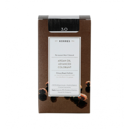 Korres Argan Oil Advanced Colorant 3,0 Καστανό Σκούρο 50ml.