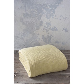 Κουβέρτα 230x250 Balmy Mustard Beige Nima Home