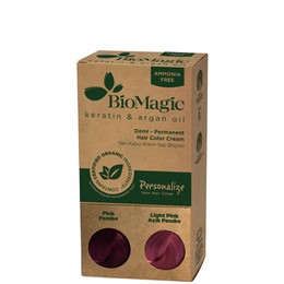 Biomagic Demi - Permanent Hair Color Cream Pink 60ml